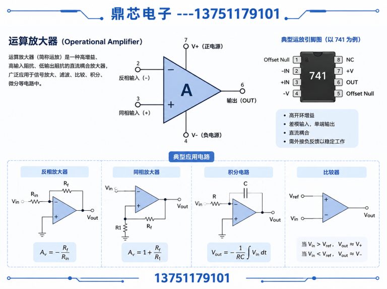 宁德运算放大器展示图
